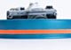Jet Age Blue & Orange Racer X Camera Strap