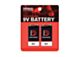 D'addario Tour-Grade 9V Battery, 2 pack