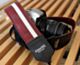 Dark Red w/ White Racer X Camera Strap