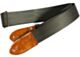 Forest and Buckskin Seatbelt Guitar Strap 