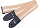 Linen and White Racer X Guitar Strap 