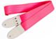 Hot Pink Seatbelt Guitar Strap
