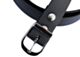 Slim Black Vegan Dress Belt - For suits and  9-5 - World's Best 1 1/4" Vegan Office Belt 
