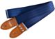 The Navy And Buckskin Seatbelt Guitar Strap 