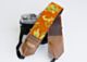 Mozart Avocado Vintage 60s Furniture Upholstery Camera Strap-Orange
