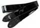 The Berlin Noir Patent Faux Leather Guitar Strap