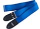 Royal Blue Recycled Seatbelt Guitar Strap 