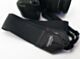 Black Seatbelt Recycled Camera Strap