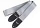 The Industrial Silver Guitar Strap