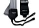 The Industrial Silver Seatbelt Camera Strap