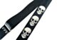 3 Skull Guitar Strap 