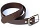 BIOTHANE Dark Brown Belt - SUPER STRONG and Cruelty free 