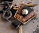 Western Guitar Pick Holder Keychain