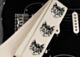 The Couch Cat Guitar Strap In All White
