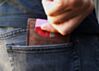 Brown Cork Mens Slim Wallet