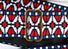 The Geo Knievel ’70s Red, White & Blue Hippie Weave Guitar Strap