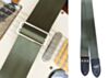 Forest Green Seatbelt Guitar Strap