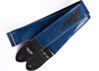 Custom Blue Sparkle Lighting Bolt Guitar Strap by Couch 