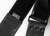 The Berlin Noir Patent Faux Leather Guitar Strap