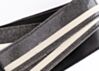 Black Sparkle Metal Flake Racer X Guitar Strap