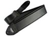 3 Inch Guitar and Bass Strap in All Black
