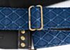 70's Blue Diamond Vintage Cloth Guitar Strap