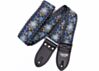 Electric Blue Hendrix Style Hippy Weave Guitar Strap