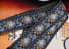 Electric Blue Hendrix Style Hippy Weave Guitar Strap