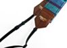 Mexican Blanket Vintage Camera Strap- Ultra Violet Sky Baja Boho Camera Strap