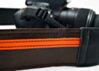 The Couch Brown and Orange Racer X Camera Strap
