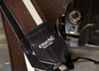 The Brown and White Racer X Camera Strap