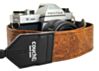 The Light Brown Western Camera Strap