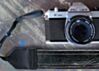The Cadillac Sunburst Vintage Camera Strap