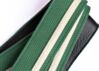 Sage Green Camaro and White Racer X Guitar Strap