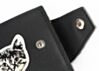 The Couch Cat Wallet Black & White- EURO size