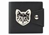 The Couch Cat Wallet Black & White- EURO size