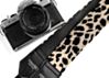 Cheetah Print Camera Strap - Brown or yellow