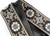 Cork & Gold Flowers Guitar Strap