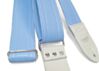 Vintage Candy Sky Blue Guitar Strap