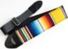 3" Wide Serape Mexican Blanket Wide Bass Guitar Strap