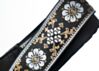 Cork & Gold Flowers Camera Strap