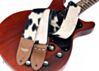 Cow print Guitar Strap - Cow friendly and ready to rock!