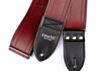 The Dark Red Luggage Guitar Strap