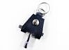 None More Black Drum Key Holder Keychain