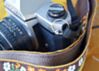 Wonderland Hearts Camera Strap