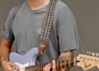 Lavender and Gold Dylan Vintage Bohemian Guitar Strap