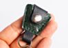 Green GMC Guitar Pick Holder Keychain 