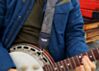 The Black Graphite Western Banjo Strap