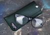 1960's GMC Chevron Navajo Sunglass Case- Deep Green