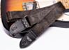 The Dark Brown Western Guitar Strap